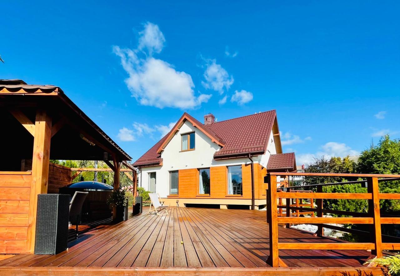 Vila Dom Ogrodem Otulony Bakalarzewo Exteriér fotografie