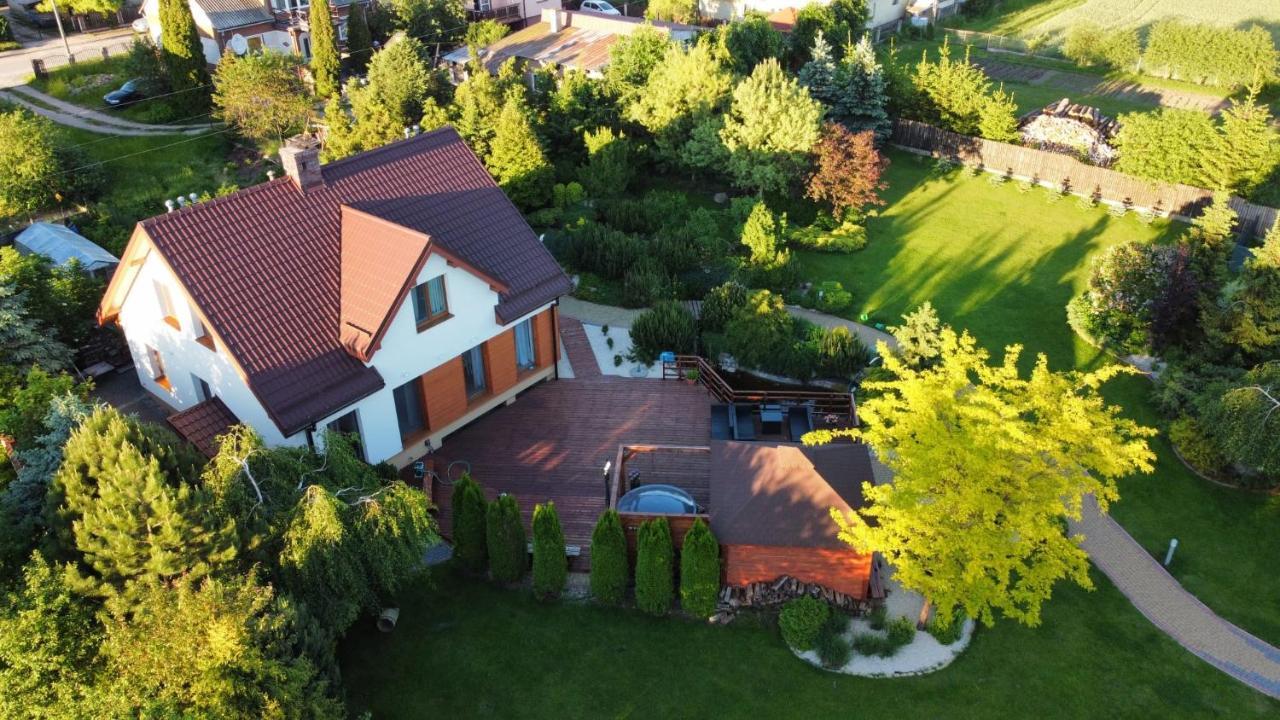 Vila Dom Ogrodem Otulony Bakalarzewo Exteriér fotografie